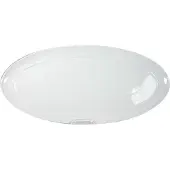 COSY&TRENDY RESTO SCHOTEL WIT 40,8X20CM OVAAL