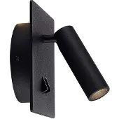 LUCANDE Wandlampe , Magya, Zwart, Woonkamer, Aluminium, Modern