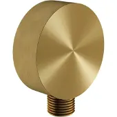 Hotbath Archie AR500 wanduitlaat geborsteld messing PVD
