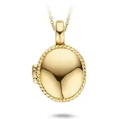 Blush Hanger van 14 karaat geelgoud 6086YGO