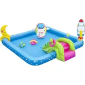 Bestway Square Inflatable Play Pool Blauw 308L
