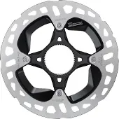Shimano Center Lock Dura Ace Ice Tech Brake Disc Zwart,Zilver 140 mm