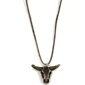 Heaven Eleven - heren ketting - leren koord - Buffalo
