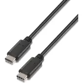 Aisens Data / Charger Cable with USB Aisens A107-0058 3 m Black