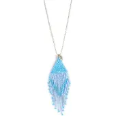 Heaven Eleven verguld ballchain met blauw tibetaanse
