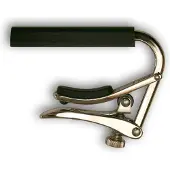 Shubb Capo klassieke gitaar SHC-C2 brede vlakke toets polished Nikkel