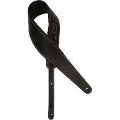Gaucho GST-294-BK gitaarband, 4 inch breed, zwart