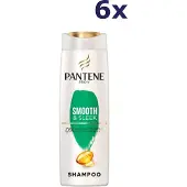 Pantene 6x Shampoo - Smooth & Sleek 360 ml