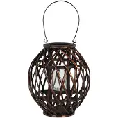 Clayre & Eef Bruine Windlicht Ø 26*30 cm 6RO0491