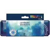 Lefranc & Bourgeois Metal Pocket Box Aquarelset 24 napjes