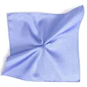 Tresanti | ZINO I Klassiek zijden pochet | Sky Blauw