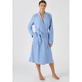Damart - Kamerjas van sierlijk wafeltricot - Dames - Blauw - M