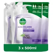 Dettol Refill Relaxing Lavender 500ML - 3 Stuks - Voordeelverpakking