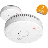 Elro 2-Pack ELRO FS1805 Rookmelder met 5 Jaar Batterij en Magneet Montage - Voldoen aan Europese Norm EN14604