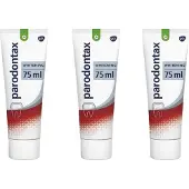 Parodontax 3x Parodontax Tandpasta Whitening Tegen Bloedend Tandvlees 75 Ml