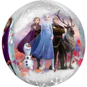 Anagram Ballon Xl Clear Frozen 2 - 40 Cm