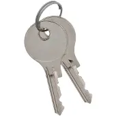 P & E P+E sleutel voor espagnolet (set van 2 stuks)