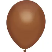 Haza Ballonnen Uni Chocola 100st. 30cm
