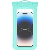 IMoshion Universele waterproof pouch - Waterdichte telefoonhoes - Turquoise