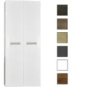 Sanicare kolomkast met inliggende greep 67x160x32cm hoogglans wit