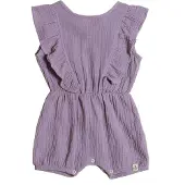 Alwero Dames Jumpsuits Overall Ruffles - Lila - Maat 80/86
