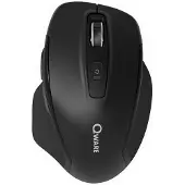 Qware Draadloze Muis Glasgow – Draadloze kantoermuis met 6 knoppen, zwart