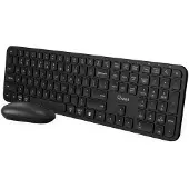 Qware Eastbourne Draadloze Muis & Toetsenbord - Zwart