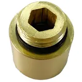 Saniclear Brass wartel tbv uitloop inbouw wastafelkraan