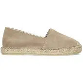 Manfield suède espadrilles beige female | Maat: 41