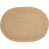 Artichok Milou jute deurmat naturel 80 x 50 cm