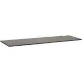 Brauer Vulcanic Topblad 160x46cm Natuursteen Basalt - Badkamermeubels - Wastafelbladen - 8720359346537