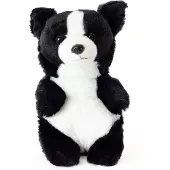 Living Nature knuffel Babies Border Collie 17cm