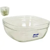 Duralex Saladekom Duralex Lys Vierkant Stapelbaar (23 x 23 x 9 cm) (3 L)