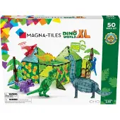 Magna-Tiles | Dino World XL 50 Stuks Set