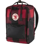 Fjällräven Kånken Re-Wool 15" Red-Black 18L