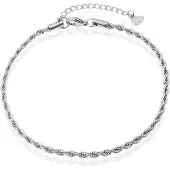 LGT JWLS Enkelband Rope Zilver - 3mm