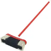 Klein Toys Pure Fresh klassieke bezem - 18x5,5x61,5 cm - hoogwaardig kunststof - rood
