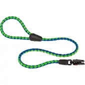 Ferplast hondenlijn Twist Matic-G 110 cm nylon groen/blauw