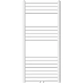 LuxeBath Badkamerradiator Sahara 600x1200 mm Wit gebogen met middenaansluiting