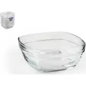 Duralex Schaal Carre 11cm 6 Stuks Transparant Transparant Glas