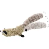 Flamingo Flapso Bewegende Wasbeer - Kattenspeelgoed - 36x15 cm Grijs