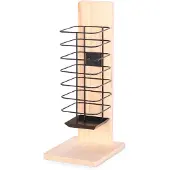 Laroy Knaagdieren - Duvoplus - Houten hooiruif met zwart metaal -14x18x37CM