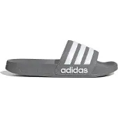 Adidas Muiltjes 'Adilette' grijs / wit