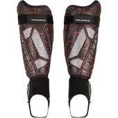 Stanno Pro Guard II Scheenbeschermers Zwart Rood Wit