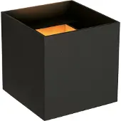 Lucide AXI - Wandspot / Wandlamp Badkamer - LED - 2x7W 2700K - IP54 - Verstelbare stralingshoek - Zwart