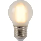 Lucide G45 - Filament lamp - Ø 4,5 cm - LED Dimb. - E27 - 1x4W 2700K - mat