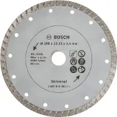 Bosch 2607019482 Disque Diamant Pour Meuleuse Turbo 180 Mm