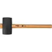 Neo Tools Gummihammer mit Holzstiel 1,2kg 380 mm (25-054)