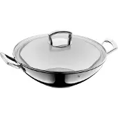 WMF wok met glazen deksel, 36 cm, modelnummer 121877
