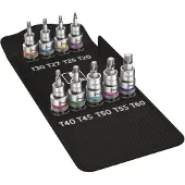 Wera 8767 C HF 05004202001 Dopsleutel-bitinzetset Metrisch 1/2 (12.5 mm) 9-delig